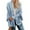 Sky Blue, variant on Babysbule Winter Jackets for Women Fashion Women Long Sleeve Solid Cardigan Autumn Casual Coat Blouse Top