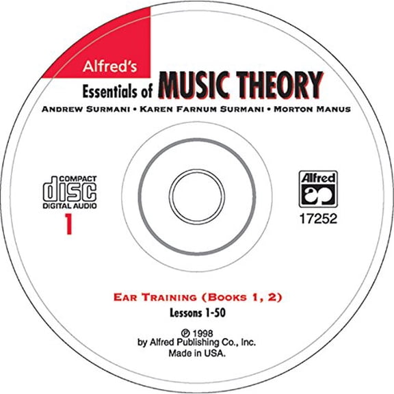 Pre-Owned Essentials of Music Theory: Ear Training CD 1: 1-2 Paperback