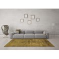 thumbnail image 3 of Ahgly Company Indoor Square Oriental Orange Industrial Area Rugs, 3' Square, 3 of 4