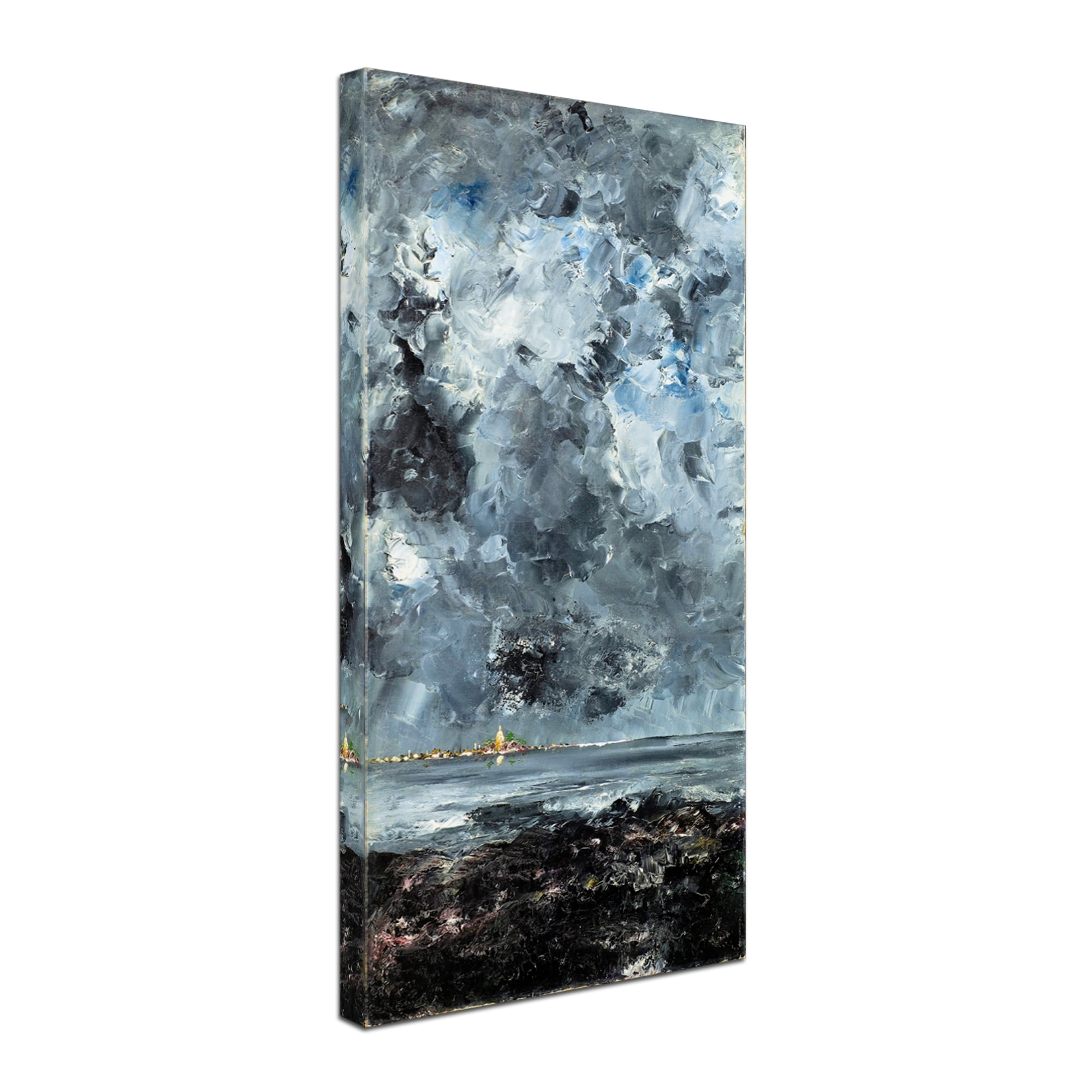 Strindberg 'The Town' Canvas Art