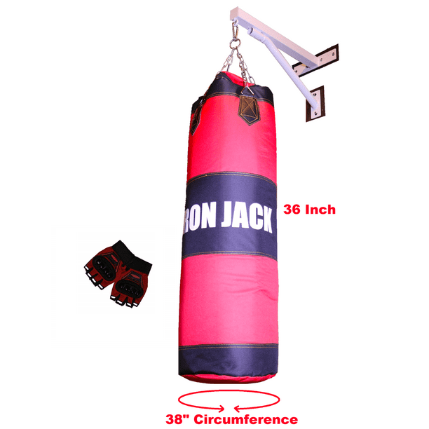 Iron Jack Ultimate Heavy Bag Boxe MMA Karaté Muay Thai Non rempli