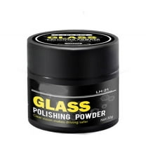 CASAFUN Glass Polishing Powder,Glass Polisher,Auto Polishing Powder,Glass Wax Polish for Windows,Polish to Clean and Remove Dirt Multifunction Car Polisher with Sponge for Windscreen,Window