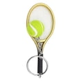 thumbnail image 2 of Joernso Realistic Key Chain Convenient Metal Three-dimensional Tennis Racket Key Organizer for Gifts, 2 of 8