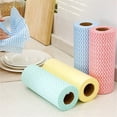 thumbnail image 4 of Paños de limpieza limpios, rollo de paños de limpieza reutilizables, paños de limpieza desechables para toallas de limpieza, toallas de papel reutilizables para cocina, 4 of 4