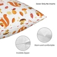 thumbnail image 3 of Pofeuu Squirrel InThe Forest3 Print Double-sided plush pillowcase Square Throw Pillow Covers Pillows Cover for Living Room Bedroom Sofa Couch Cushion Cover（No pillow core）-24"x24", 3 of 7