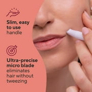 Finishing Touch Flawless Stray Hair Remover, Precise Micro-Blade Hair Removal Tool, Designed To Painlessly Cut Stray Hairs From Chin And Lips To Fingers And Toes, For All Skin Types