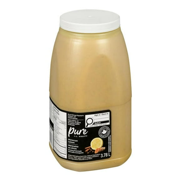 PURE J.L.KRAFT Vinaigrette Marocaine au Citron 3,78 L/1 Gallon