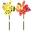 thumbnail image 1 of 2Pcs Cartoon Windmill Kids Windmill Plaything Decorative Pinwheel Landscape Decor, 1 of 9