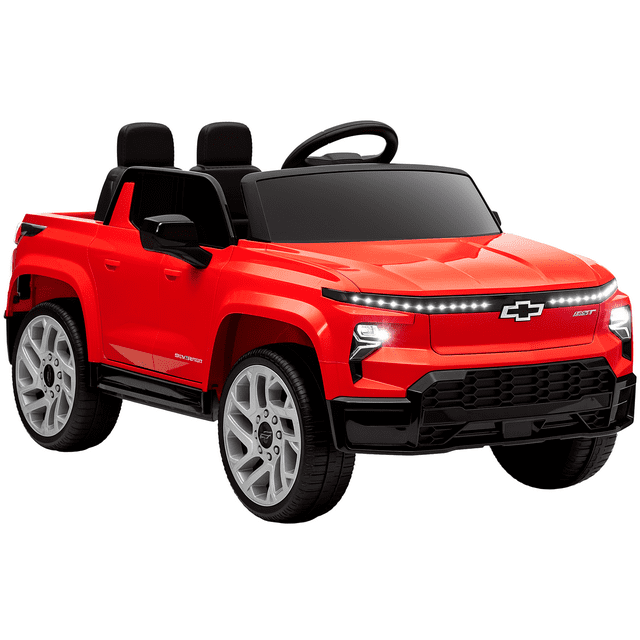 Qaba CHEVROLET Licensed Kids Ride on RC Car, 12V Toddler Ride on Toy, Gift for Boys & Girls, Red