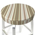 thumbnail image 3 of Lsque Happy Mexican Pattern Round Bar chair cushion covers Velvet Fabric Premium Comfort Protects from Scratches and Stains for 14-17 Inch Chair-12 inch, 3 of 7