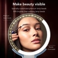 thumbnail image 2 of Espejo de maquillaje LitBear Travel recargable 10X/1X con luz, 2 of 8
