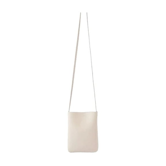 Slhenay Small Crossbody Bags for Women Cell Phone Bags with Snap Button PU Leather Womens Sling Bag Shoulder Bag Summer Lightweight Dress Match Accessories, White