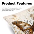 thumbnail image 2 of Butterfly Covers Pillows Set of 2 with Unique Patterns, Throw Pillow Inserts for Bed or Couch, Available in 16x16, 18x18, 20x20 Inches for Any Occasion, 2 of 6