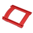 thumbnail image 4 of RC Skid Plate Glide Chassis Armour Guard Aluminium Alloy Accessory Set Kit for 1/10 Cars Red,, 4 of 5