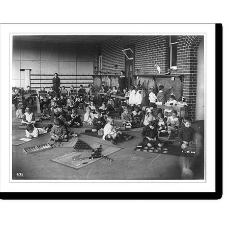 Historic Print, [Kindergarten class in Perth, Australia] - 2, 16" x 20"
