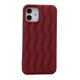 thumbnail image 2 of Funda con textura de ondas de agua en 3D para iPhone 14 Pro Max, azul real, 2 of 4