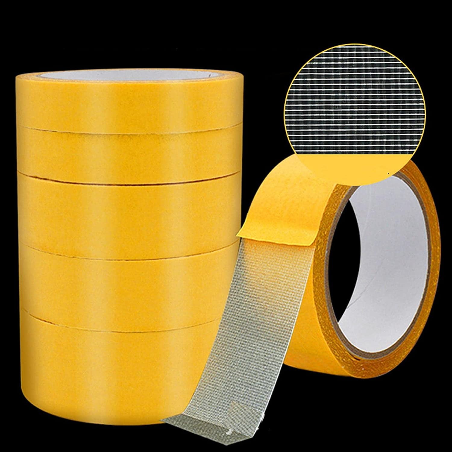 2022 High Adhesive Strength Mesh DoubleSided Duct Tape, Strong Carpet Tape Double Sided, Double