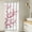 Awhite, variant on Cherry Blossom Bathroom Curtain with 12 Hooks, Pink Floral Shower Curtain Fabric Sakura Bath Curtain, Flower Shower Curtain for Bathroom, Machine Washable, 72" WX 72" H