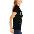 thumbnail image 4 of Hanes Women's Short-Sleeve V-Neck Graphic T-Shirt, 4 of 6