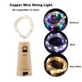 thumbnail image 3 of 1 metro 10 LED Alambre de cobre Luz de hadas Botella de vino Luces de cuerda en forma de corcho Eccomum Cadena de luz, 3 of 7