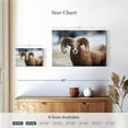 thumbnail image 4 of Elephant Stock Bighorn Sheep Wall Art - Horizontal Canvas Wall Art - Living Room Wall Decor - Animal Canvas - Brown And White Decor - 12" x 8", 4 of 8