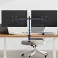 thumbnail image 2 of Pholiten Support Double pour Moniteur, Bras de Moniteur Robuste et Ajustable pour Bureau pour 2 Écrans jusqu'à 32 Pouces, Inclinaison, Pivotement, Rotation, Supporte 22 Lb par Mo, 2 of 8