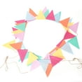 thumbnail image 4 of Drapeau Coloré, Fanions, Fanions Colorés à Double Face pour le Mariage de Fête, 4 of 8
