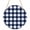 Blue, variant on Orange Plaid Round Front Door Welcome Sign, 5.9 Inch Wall Hanging Decor for Indoor Outdoor, Gradient Geometric Buffalo White Checkered Home Porch Hanger Decorations for Holiday Gift