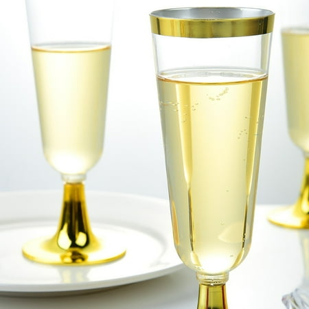 

150ML Disposable Plastic Wine Glass Cocktail Champagne Wine Glass Flutes Cup