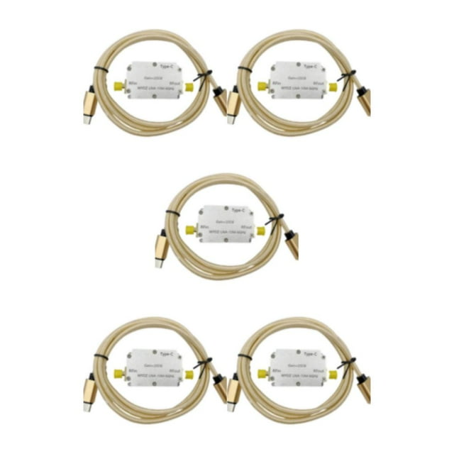 Transemion Système Audio en Métal Facile à Installer Amplificateurs à Faible Bruit Module de Remplacement Amplificateurs de Puissance Module 5Ensemble