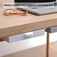 thumbnail image 5 of 1Pcs under Desk Drawer Storage Organizer Adhesive Pull Out Drawers Slide Out Hidden Desk Organizer for Home Office with Easy No Drill Installation, 5 of 9