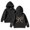 E-213Black, variant on FAOWME Big Girls Boys Hoodies With Pocket Long Sleeved Bow Print Comfortable Fashion Loose Fit Sweatshirts For Fall Winter Outerwear Black 2-3 Years