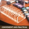 thumbnail image 4 of unbranded Organizador De Paletas De Maquillaje Transparente Con 7 Compartimentos Para Sobremesa, 4 of 8
