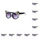 thumbnail image 3 of Sonducket RetroGafas de sol ligeras y portátiles para personas a la moda Estilo vintage azul azul 10Conjunto, 3 of 6