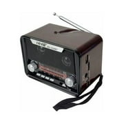 Nns Ns-1538Bt Nostalgia Radio Bluetooth Usb Aux Chargable Fm Radio Vintage Nostalgic Radio