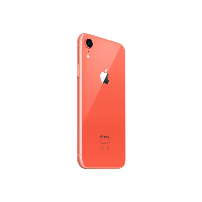 Restored Apple iPhone XR Fully Unlocked Coral 256GB (Refurbished)