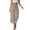 Beige, variant on Women's Fashionable Casual Solid Color Loose Fitting Casual Capri Pants Yoga Pant Straight Leg Business Casual Clothes for Women plus Size Pants