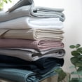 thumbnail image 5 of Uchino Waffle Twist Hand Towel Grey , Cotton, 5 of 7