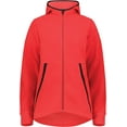 thumbnail image 2 of Augusta Sportswear B30134707 Eco Revive Women Polar Fleece Hooded Full-Zip Jacket, Scarlet - 2XL, 2 of 7