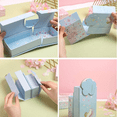 thumbnail image 3 of Estrela divertido soporte plegable para bolígrafos, caja organizadora, bonita caja de papelería de pie, 3 of 5