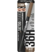 Maybelline Tattoo Studio 36HR Pigment Brow Pencil, Soft Brown