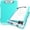 Mint Green, variant on 1Pack Plastic Clipboard with Storage,Clip Boards 8.5x11 Heavy Duty,High Capacity Nursing Clipboard Case,Side Opening,A4 Letter Size for Office, School and Home