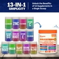 thumbnail image 5 of Zoyava Colostrum Powder with 40% IgG, Orange Flavor, Extra Strength 13-in-1 Supplement, Collagen Complex, Probiotics, Elderberry, L-Glutamine, Zinc, Vitamin C, Vitamin D3, 5 of 8