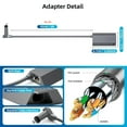thumbnail image 3 of Estbridg Gen2 Ethernet Adapter - Enhances Network Stability  1200Mbps Rate  Perfect for Smart Home Devices, 3 of 7