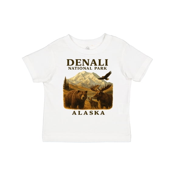 Inktastic Denali National Park Alaska Boys or Girls Toddler T-Shirt