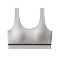 thumbnail image 2 of Antinious Ladies Basic Ribbed Strap Breathable Versatile Layer Inner Bra, 2 of 3