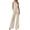 Light Khaki, variant on Women's 2 Piece Sets Summer Work Clothes Sleeveless Blazer Vest Pants Suits Spring Business Casual Outfits