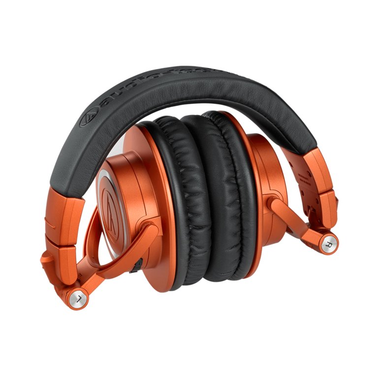 Audio Technica ATH-M50XBT2MO Wireless Headphones (Metallic Orange 