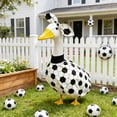 thumbnail image 4 of Porch Goose Outfits, Outdoor White Goose Statue with Costume set Garden Decor, for Holiday Porch ,Gooses Clothes Yard Accent for Home Decors Housewarming Gifts, 4 of 9