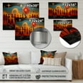 thumbnail image 4 of Designart "African Tribal flow VI" African Tribes Metal Art Print, 4 of 5